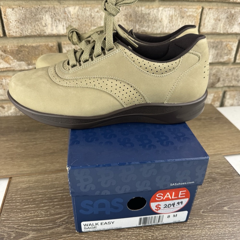 SAS Shoes Walk Easy Sage Womens Size 8M 2216722 2380-228